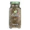 Simply Organic Basil Leaf - Organic - Sweet .54 oz