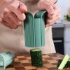 1pc Kitchen Multifunctional Vegetable Cutter Stripper Gadget; Kitchen Accessories