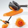 Manual Spiral Slicer; Vegetable Cutter; Plastic Peeler