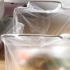 1pc Stainless Steel Kitchen Garbage Rack Trash Bag Rag Holder Foldable Storage Rack Plastic Bag Shelf For Countertop Bathroom Bedroom