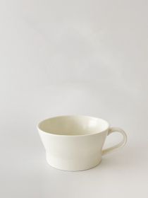 Simple Matte High-end Tableware Ceramic Plate (Option: Breakfast cup)