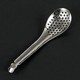 Molecular Food Tool Capsule Caviar Artistic Conception Plate Tool Caviar Spoon (Color: Silver)