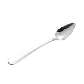 Baby Scraper Stainless Steel With Serrated (Option: Puree spoon)