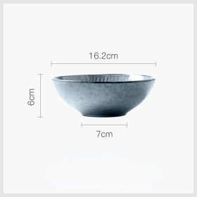 Creative Personality Ramen Bowl For Home Eating (Option: 6.5inch shallow soup bowl)