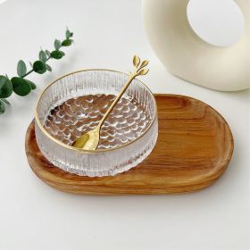 Exquisite Small Fruit Bowl Crystal Glass Sugar Water Bowl (Option: Style17)