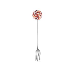 304 Stainless Steel Creative Lollipop Cartoon Cute Biscuit Spoon (Option: A4)