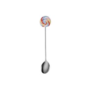 304 Stainless Steel Creative Lollipop Cartoon Cute Biscuit Spoon (Option: A2)