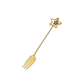 Home Creative Star Stainless Steel Pendant Spoon (Option: D)