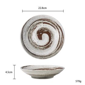 Ceramic Tableware Imported From Japan (Option: Naruto scroll)