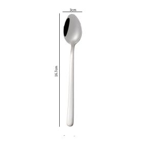 Stainless Steel Fruit Scraping Spoon Baby Food Supplement Tableware (Option: 304stainless steel scraper)