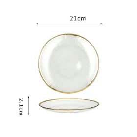 Nordic Style Ins Phnom Penh Fruit Plate (Option: Medium wide brim)