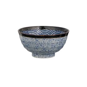 Japanese Sea Ripple Hat Creative Large Noodle Bowl (Option: Bowl of noodles)