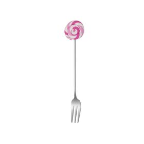 304 Stainless Steel Creative Lollipop Cartoon Cute Biscuit Spoon (Option: A6)