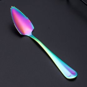 Stainless Steel Grapefruit Spoon Child Food Supplement (Option: Symphony single)