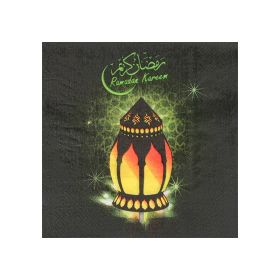 Ramadan Color Disposable Printing Napkins (Option: 2color)