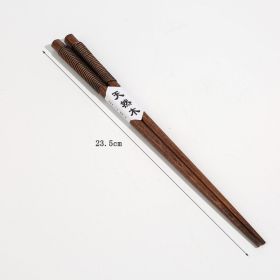 Simple And Fashionable Household Tangled Chopsticks (Option: F)