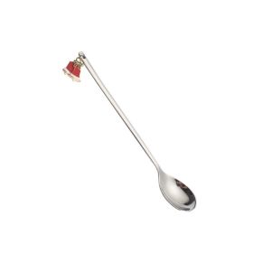 304 Stainless Steel Christmas Spoon (Option: Silver-Bells)