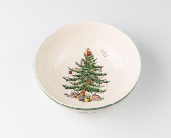 Christmas Tree Tableware European-style Small Luxury Household Ceramic Plate Western Dinner Plate (Option: 6inch food bowl)