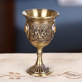 Russian Court Style Metal Spirit Glass (Option: Bronze)