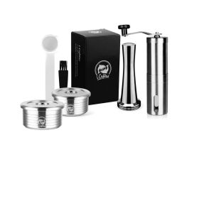 Stainless Steel Capsule Espresso Filter (Option: J Set)