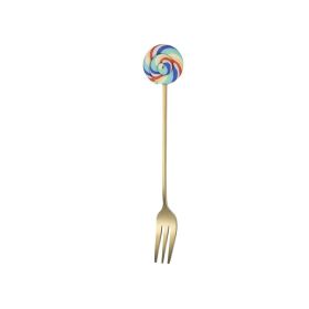 304 Stainless Steel Creative Lollipop Cartoon Cute Biscuit Spoon (Option: A10)