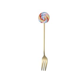 304 Stainless Steel Creative Lollipop Cartoon Cute Biscuit Spoon (Option: A16)