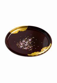 Shanjia Lacquerware Tray Household Fruit Tray Craftsman (Option: 4 Style)