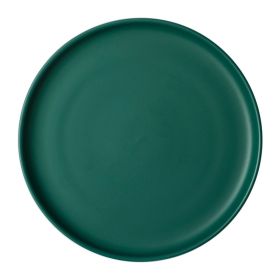 Nordic Ceramic Creative Household Western Dinner Plate (Option: Matte dark green-7.5inch)