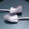 4pcs/10pcs Spoons; Stainless Steel Shovel Spoon; Home Kitchen Supplies