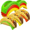 3/6pcs; Mexican Muffin Bracket; Taco Pancake Rack; Taco Holder; Kitchen Food Grade Corn Roll Rack