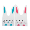 50pcs Cute Long Ear Bunny Rabbit Ear Gift Bag Easter Candy Gift Plastic Party Favors