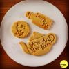 3pcs; Tea Party Cookie Cutters Set; Cartoon Teapot Wine Bottle Shaped Candy Mold; Biscuit Molds; Chocolate Cutters; Cake Decorating Molds;