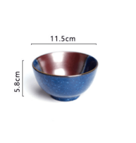 Japanese Style Kiln Glazed Sea Sands Tableware Set (Option: Sea Sands Bowl)