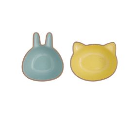 Cute Ceramic Small Dish Dipping Saucer (Option: 6style)