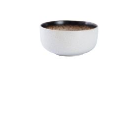 Household Ceramic Tableware Creative Soup Bowl Large (Option: Mocha-8inch)