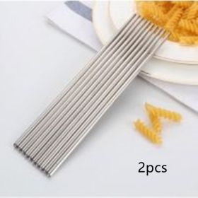 Stainless Steel Blue And White Porcelain Thread High Quality Hollow Chopsticks (Option: 3Style 2pcs)