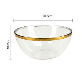 Nordic Style Ins Phnom Penh Fruit Plate (Option: Large bowl wide rim)